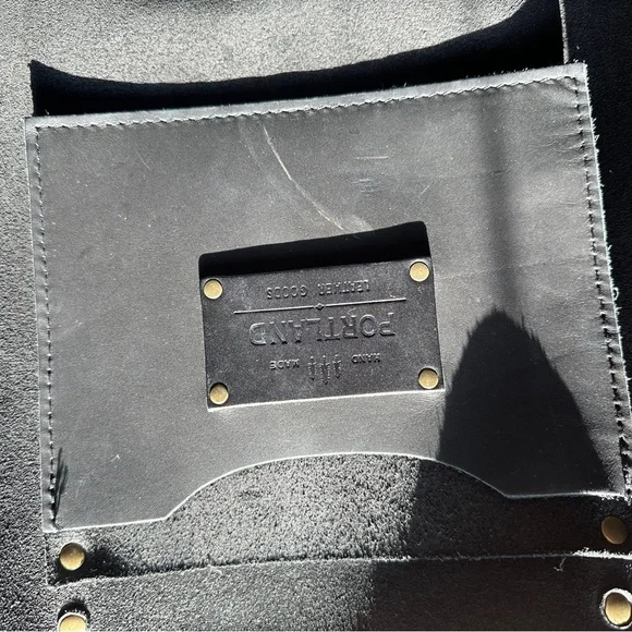 Portland Leather Goods Black Tote Bag - Picture 9 of 11